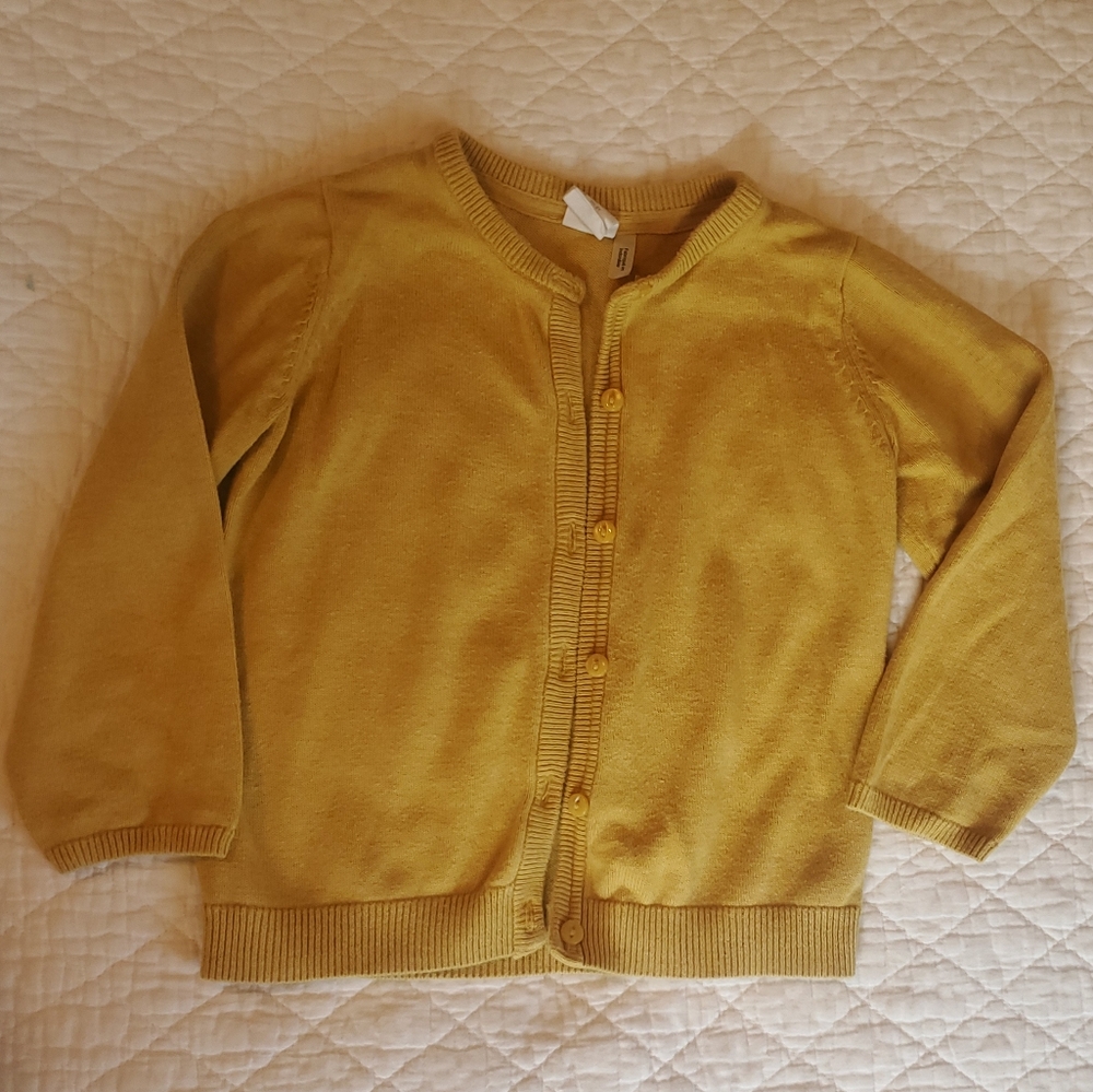 Yellow H&M Cardigan